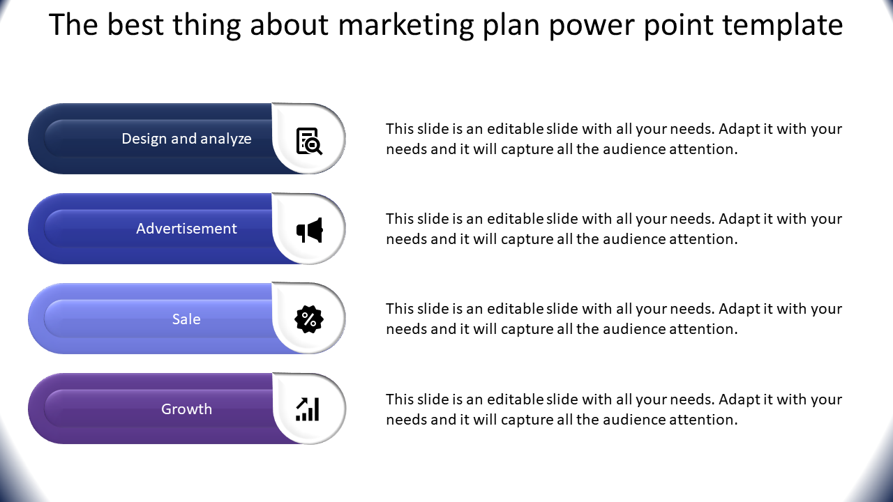 Free - 	Few Things About Marketing Plan Powerpoint Template	